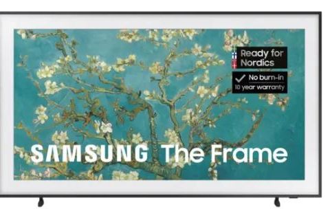 (SPAR 20%) 2stk Samsung 55" The Frame 2023 4K QLED TV TQ55LS03BGUXXC