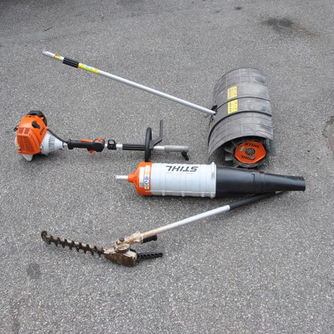 Stihl løvblåser, soper, hekksaks- NETTAUKSJON