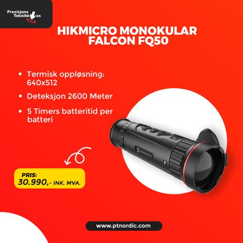 Hikmicro Falcon FQ50 Termisk Spotter