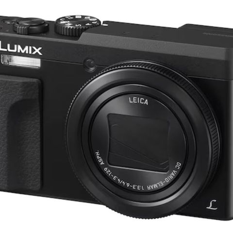 Panasonic Lumix DMC-TZ90 ultrazoom kamera (sort)