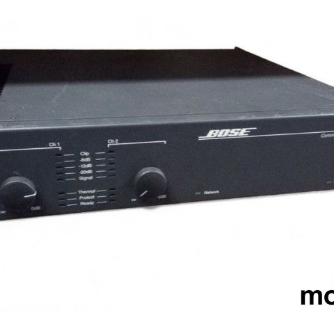 2 stk Bose M2150 Professional Power Amplifier 2U rackfeste, brukt