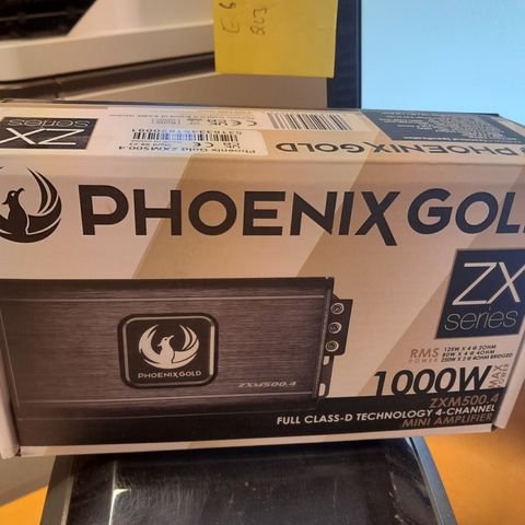 Phoenix gold zxm500.4 forsterker