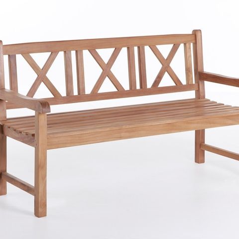 CLASSIC TEAK X-BENK 150 CM - Se Prisen !