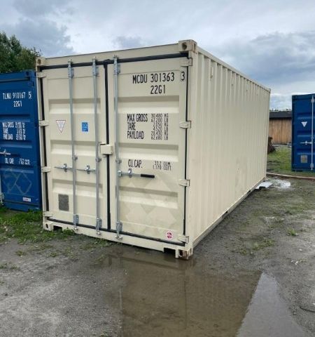2023 CONTAINER 20 FOT ISO CONTAINER, avsluttes 12.07