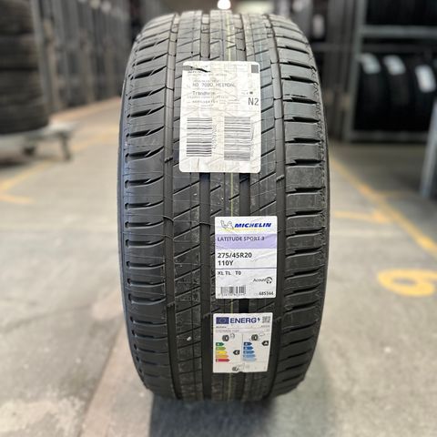 Lagerkampanje! Michelin Latitude Sport 3 275/45 R20 110Y XL Acoustic, T0