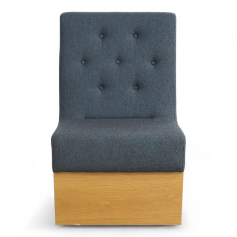 4 stk Nyrenset | Sancal Menú 1-seter sofa i mork grå