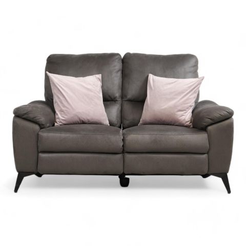 Fri Frakt | Utmerket tilstand | Mora 2-seter recliner sofa i imitert skinn