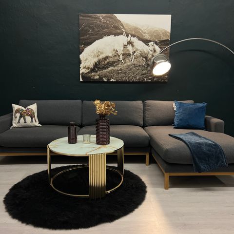 GRATIS LEVERING - KUPP! Nyrenset Bolia North design hjørnesofa