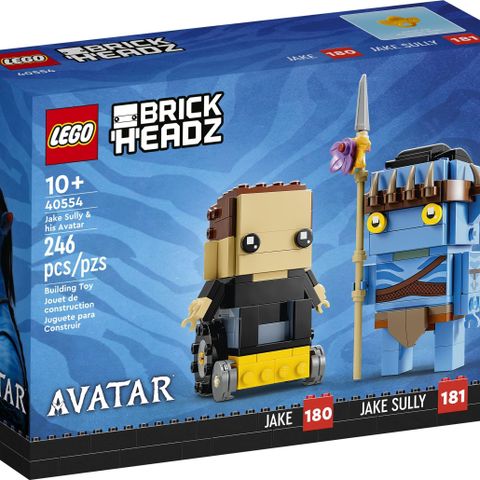 LEGO® BrickHeadz 40554: Jake Sully og avataren hans