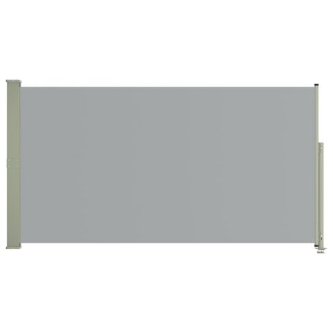 vidaXL Uttrekkbar sidemarkise 160x300 cm grå(SKU 317840)