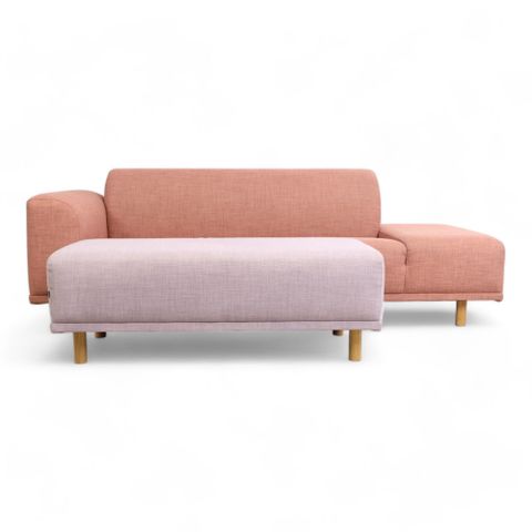 Fri Frakt | Nyrenset | Bolia Hannah 2.5-seter sofa med puff