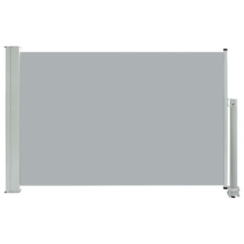 vidaXL Uttrekkbar sidemarkise 60x300 cm grå(SKU 48354)