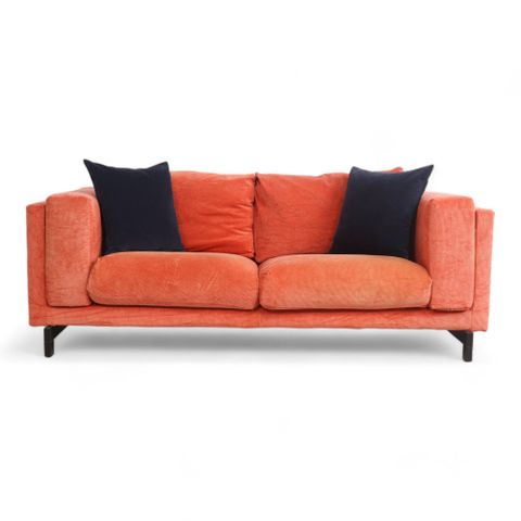 Fri Frakt | Nyrenset | Rød IKEA Nockeby 2-seter sofa