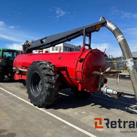 GJØDSELVOGN - SUGE/SPYLE VOGN/ FERTILIZER WAGON - MULTI USE