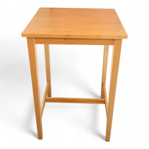 2 stk Kvalitetssikret | IKEA Björkudden høyt kjøkkenbord i eik