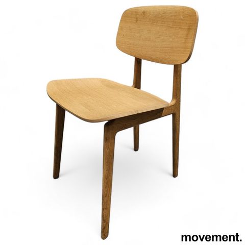 Besøksstol /  konferansestol i eik fra Norr 11, model: NY11, pent brukt