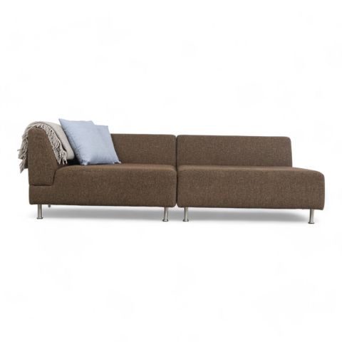 Fri Frakt | Nyrenset | Brun Bolia Orlando 2-seter sofa