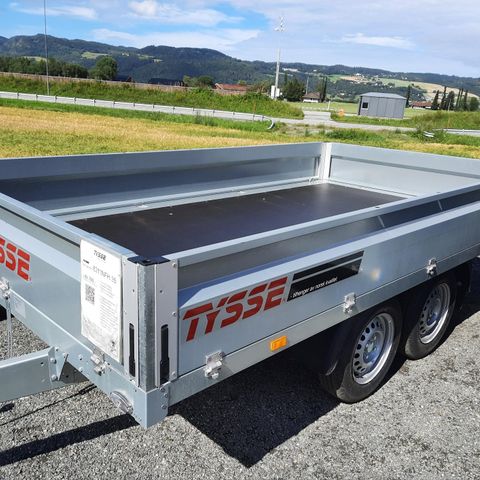 Tilhenger Varehenger PRO Tysse 6311 NFH, boggi