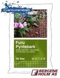 Pyntebark KAMPANJE 5 sekker for 295,- prydbark Bygg og Hage