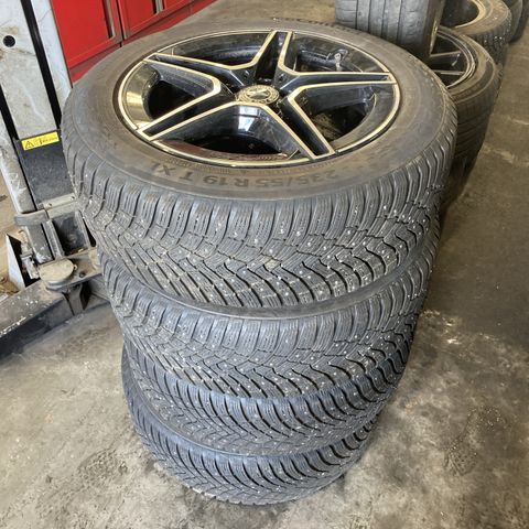 Hjulsett vinter 19" ALU Mercedes GLC. Dekk og felg