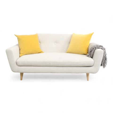 Nyrenset | Beige IKEA Klubbfors 2-seter sofa