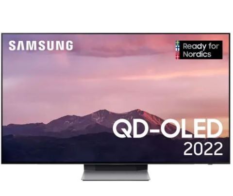 Samsung 65" 4K QD-OLED TV QE65S95BATXXC (SPAR KR 8414,- KR)