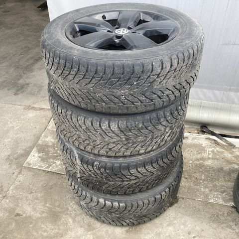 Hjulsett vinter 19" ALU VW Amarok. Dekk og felg