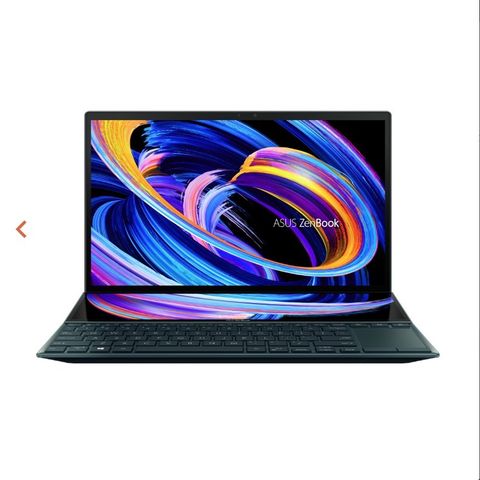 Elegant ZenBook laptop med ScreenPad Plus sekundærdisplay
