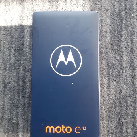 Motorola e13 ubrukt
