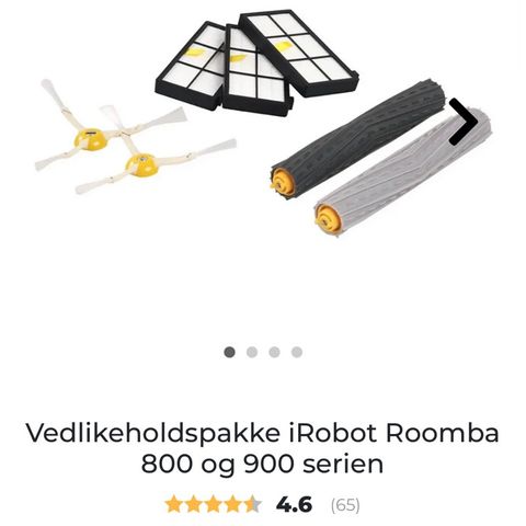 Roomba i robot vedlikeholdspakke