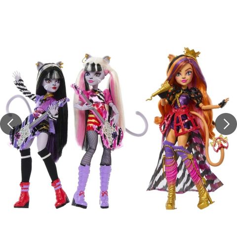 Monster High dukker ønskes kjøpt
