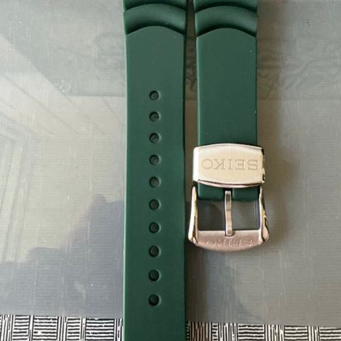 Seiko gummireim 20mm