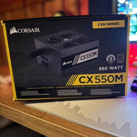 Corsair cx 550m 550 watt