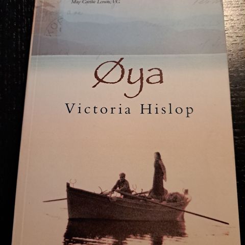 " Øya" av Victoria Hislop