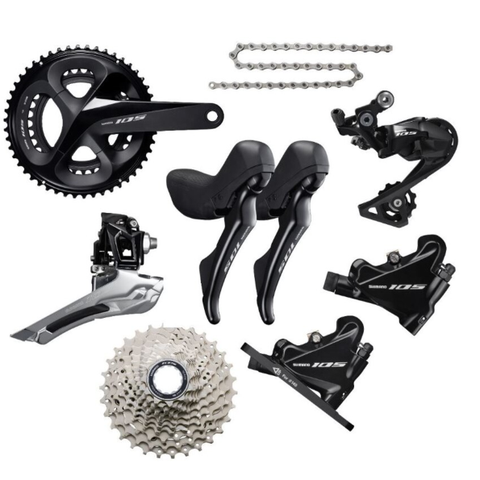 Shimano 105 R7000 11-delt komplett gruppe