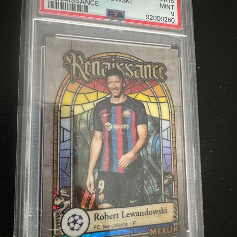 Robert Lewandowski Renaissance psa9