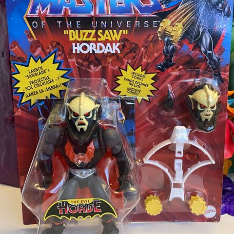 Motu Origins Buzz Saw Hordak uåpnet!