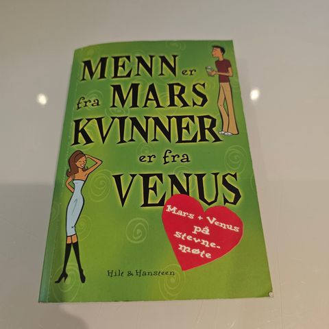 Menn er fra Mars, kvinner er fra Venus. John Gray