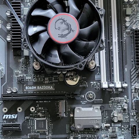 mSI B360M Bazooka med i5-9400f cpu