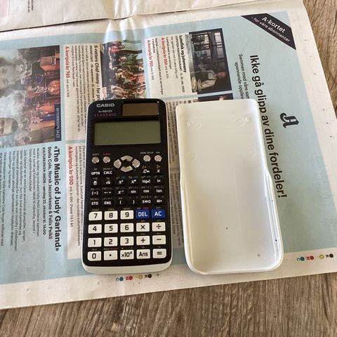 Casio fx-991ex kalkulator