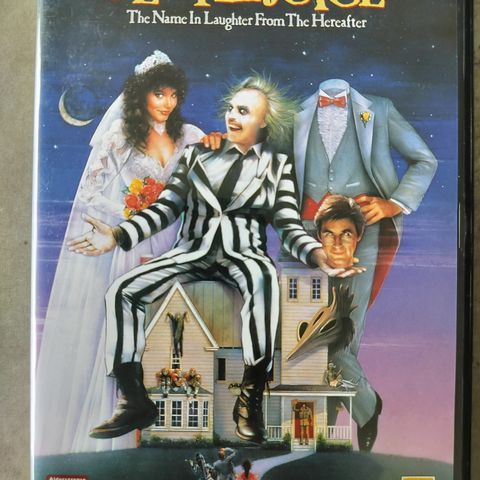 Beetlejuice ( DVD) Michael Keaton - Geena Davies - 1988 - 100 kr inkl frakt