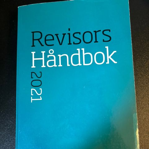 Revisors Håndbok 2021