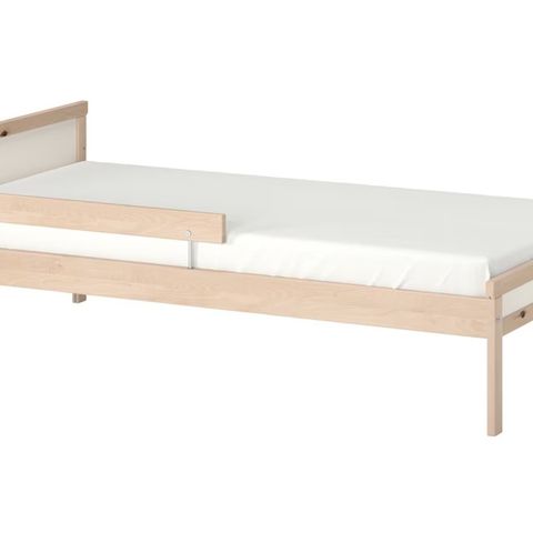 Barneseng og madrass fra IKEA 70x160 cm