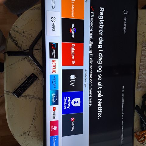 Samsung smart tv 49"