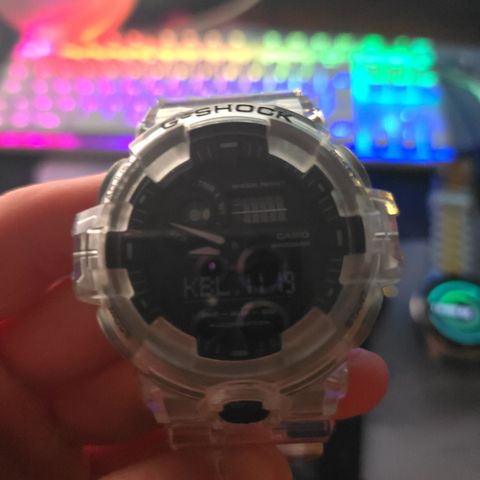 G-shock white skeleton!