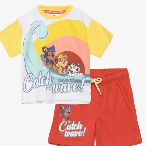 Paw patrol shorts + t-skjorte - 104