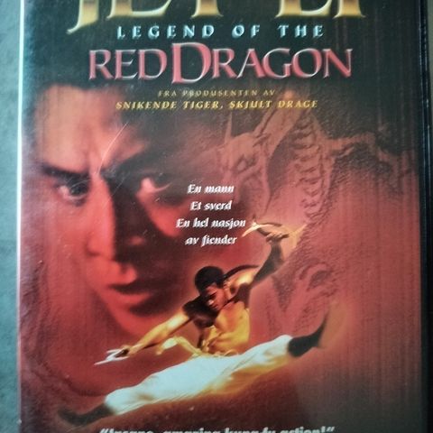 Jet Li ( DVD) Legend of the Red Dragon - 2002