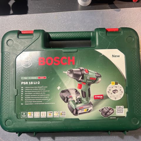 Bosch psr LI-2