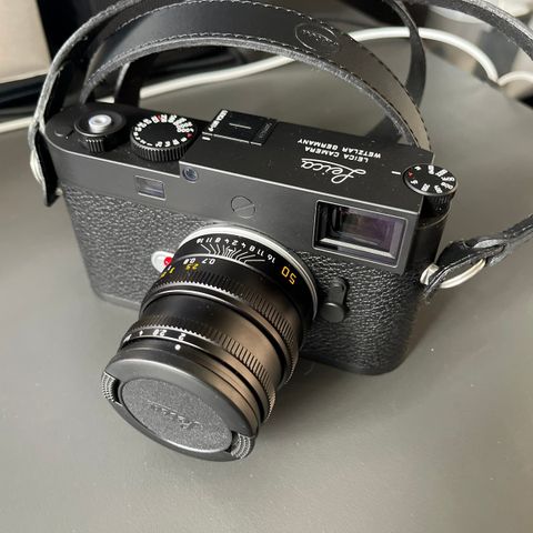 Ny Leica M11-P selges. Kan også byttes med Q2/3 med mellomlegg