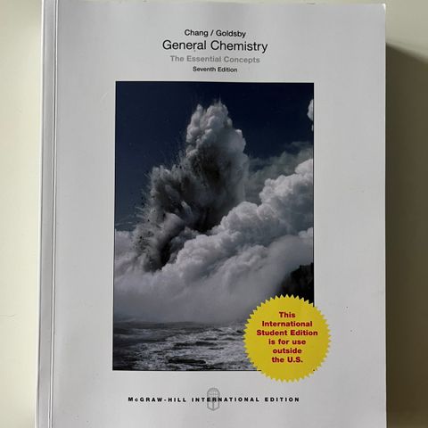 General Chemistry seventh edition, Chang and Goldsby